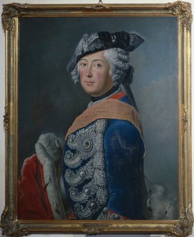 1753年后，普鲁士的弗雷德里克二世 作者 German School